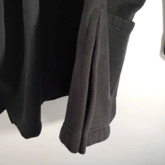 2X Jones New York Cozy Soft Jacket Long Coat Charcoal Gray Pockets Button Down - Picture 11 of 14